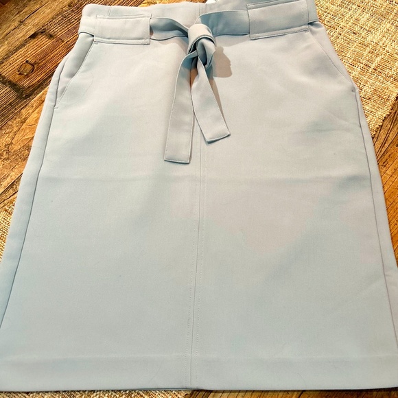 Banana Republic Dresses & Skirts - 🩵NWT - BANANA REPUBLIC SKIRT - BABY BLUE COLOR🩵